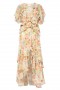 Women ALANA DRESS Pastel Splash | MISA Los Angeles Midi