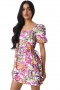 Women ALEC DRESS Flora Splash | MISA Los Angeles Mini