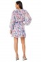 Women ALMAHA DRESS Amethyst Floral | MISA Los Angeles Mini