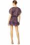 Women ANESSA DRESS Electric Ditsy | MISA Los Angeles Mini