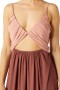Women ANJOU DRESS Rose | MISA Los Angeles Cut-Out