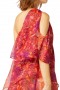 Women ARAYA DRESS Abstract Butterfly | MISA Los Angeles Cut-Out