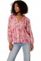 Women BELLA TOP Pink Fire Flora | MISA Los Angeles Tops