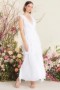 Women CLAUDITA DRESS White | MISA Los Angeles Maxi