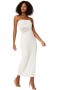 Women DUA DRESS White | MISA Los Angeles Midi