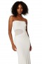 Women DUA DRESS White | MISA Los Angeles Midi