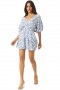Women EIGHT DRESS Blue Crush Toile | MISA Los Angeles Mini