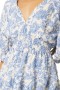 Women EIGHT DRESS Blue Crush Toile | MISA Los Angeles Mini