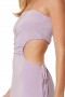 Women ELEVEN DRESS Lavender | MISA Los Angeles Cut-Out