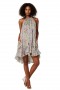 Women ETTA DRESS Pastel Abstract | MISA Los Angeles Mini