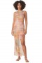 Women FERNANDA DRESS Disco Matrix | MISA Los Angeles Maxi