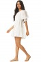 Women FRASER DRESS White Eyelet | MISA Los Angeles Mini