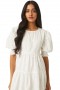 Women FRASER DRESS White Eyelet | MISA Los Angeles Mini