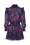 Women GIANNA DRESS Flora Electric | MISA Los Angeles Mini