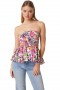 Women INA CONVERTIBLE TOP Flora Splash | MISA Los Angeles Tops