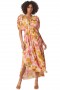Women ISABEL DRESS Golden Poppy | MISA Los Angeles Maxi