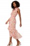 Women KIDADA DRESS Blushing Flora | MISA Los Angeles Midi