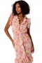 Women KIDADA DRESS Blushing Flora | MISA Los Angeles Midi