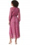 Women LEILA DRESS Fuchsia Paisley | MISA Los Angeles Maxi