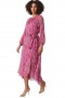 Women LEILA DRESS Fuchsia Paisley | MISA Los Angeles Maxi