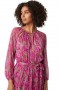 Women LEILA DRESS Fuchsia Paisley | MISA Los Angeles Maxi