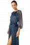 Women LEILA DRESS Valencia Tile | MISA Los Angeles Cut-Out