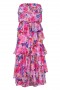 Women LUCIANA DRESS In Full Bloom | MISA Los Angeles Midi