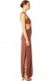 Women LYRA DRESS Terra | MISA Los Angeles Cut-Out