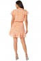 Women MAIA DRESS Orange Marble | MISA Los Angeles Mini