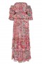 Women MALAPARTA DRESS Palazzo Tile | MISA Los Angeles Maxi