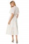 Women MALLORY DRESS White Eyelet | MISA Los Angeles Midi