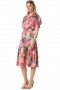 Women MELVARI DRESS Watermelon Tourmaline | MISA Los Angeles Midi