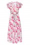 Women NIKA DRESS Spring Fuchsia | MISA Los Angeles Midi