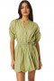 Women OLIVIA DRESS Olive Poplin | MISA Los Angeles Mini