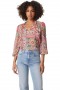 Women RENATA TOP Palazzo Tile | MISA Los Angeles Tops