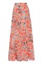 Women ROOPAL SKIRT Tangerine Flora | MISA Los Angeles Skirts & Shorts