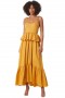 Women ROSIE DRESS Marigold | MISA Los Angeles Maxi