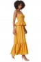 Women ROSIE DRESS Marigold | MISA Los Angeles Maxi