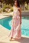 Women ROSIE DRESS Veranda Flora | MISA Los Angeles Maxi