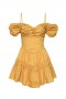 Women RUBINA DRESS Marigold | MISA Los Angeles Mini