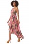 Women SABRINA DRESS Watermelon Tourmaline | MISA Los Angeles Maxi