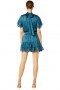 Women SAFFIE DRESS Holiday Teal | MISA Los Angeles Mini