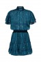 Women SAFFIE DRESS Holiday Teal | MISA Los Angeles Mini