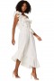 Women SANDERSUN DRESS White | MISA Los Angeles Maxi