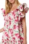 Women SELMA DRESS Spring Fuchsia | MISA Los Angeles Mini