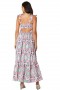Women SERAFINA DRESS Spring Ditsy Fuchsia | MISA Los Angeles Maxi