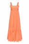 Women SERAFINA DRESS Tangerine | MISA Los Angeles Maxi