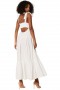 Women SERAFINA DRESS White | MISA Los Angeles Maxi