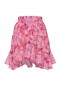Women SOMA SKIRT Pink Fire Flora | MISA Los Angeles Skirts & Shorts