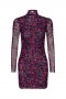 Women STORMI DRESS Electric Ditsy Mesh | MISA Los Angeles Jersey & Mesh